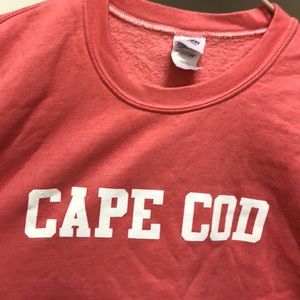 Salmon cape code sweatshirt!
